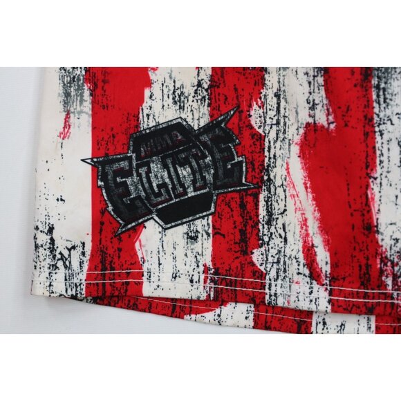 Vtg Y2K MMA Elite Mens Medium USA Flag Eagle UFC Fighting Board Shorts Trunks - Picture 5 of 15